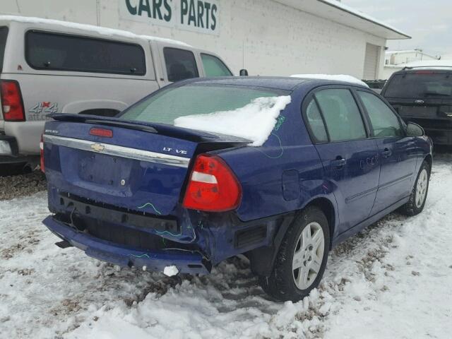 1G1ZT518X6F281657 - 2006 CHEVROLET MALIBU LT BLUE photo 4