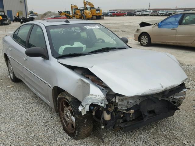 1G2NW52E13M707670 - 2003 PONTIAC GRAND AM G SILVER photo 1