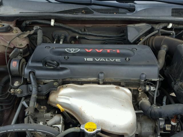4T1BE32K23U158293 - 2003 TOYOTA CAMRY LE RED photo 7
