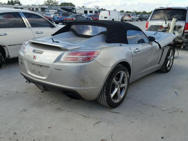 1G8MG35X67Y137048 - 2007 SATURN SKY REDLIN GRAY photo 4