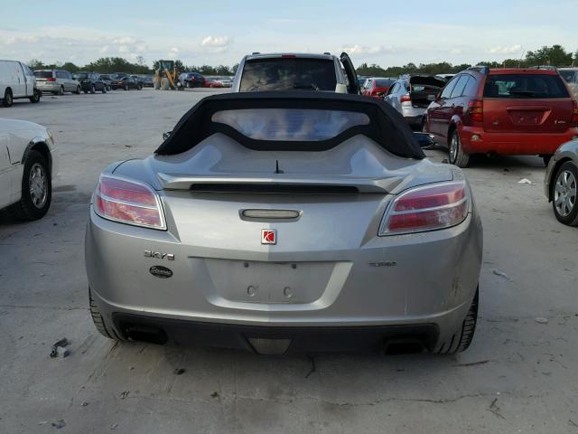 1G8MG35X67Y137048 - 2007 SATURN SKY REDLIN GRAY photo 6