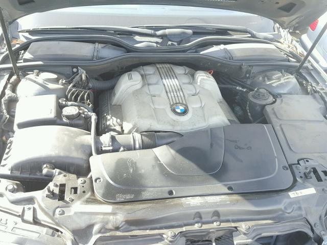 WBAGL634X3DP61734 - 2003 BMW 745 I GRAY photo 7