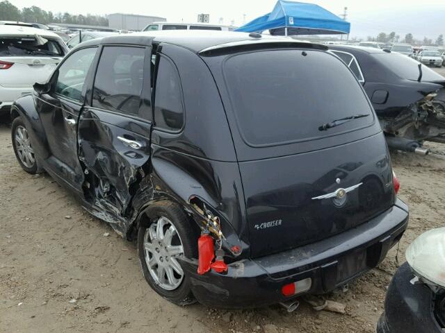 3A8FY58B88T121727 - 2008 CHRYSLER PT CRUISER BLACK photo 3