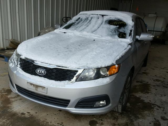 KNAGE228095364267 - 2009 KIA OPTIMA LX SILVER photo 2