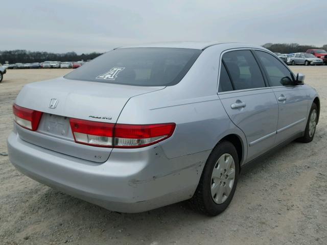 1HGCM563X3A098342 - 2003 HONDA ACCORD LX SILVER photo 4