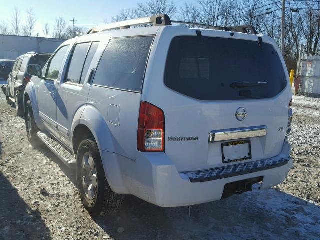 5N1AR18WX6C643774 - 2006 NISSAN PATHFINDER WHITE photo 3