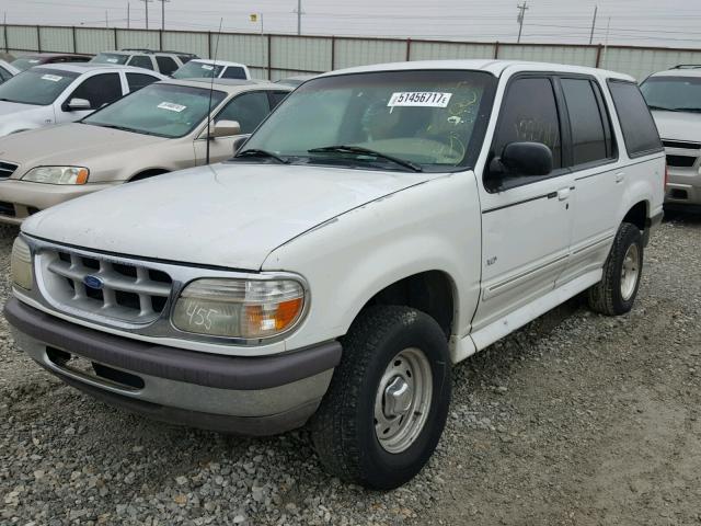 1FMDU32X4VZA89460 - 1997 FORD EXPLORER WHITE photo 2