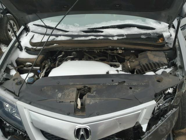 2HNYD2H67BH507269 - 2011 ACURA MDX TECHNO GRAY photo 7