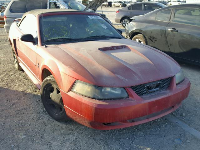 1FAFP44471F190460 - 2001 FORD MUSTANG RED photo 1