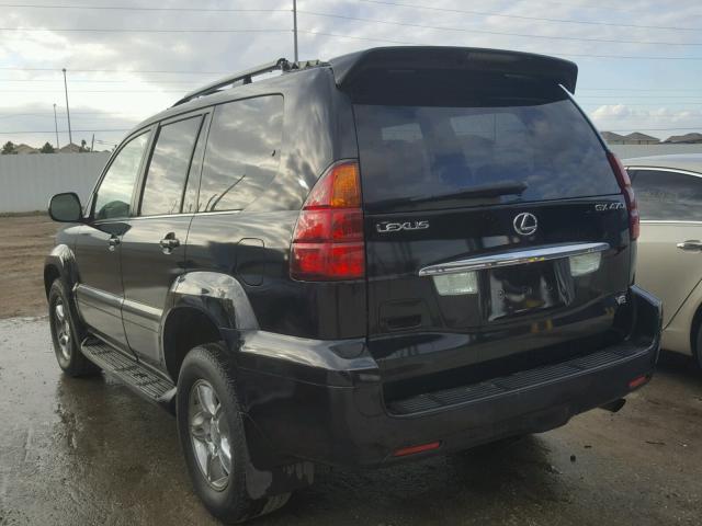 JTJBT20X650089327 - 2005 LEXUS GX 470 BLACK photo 3