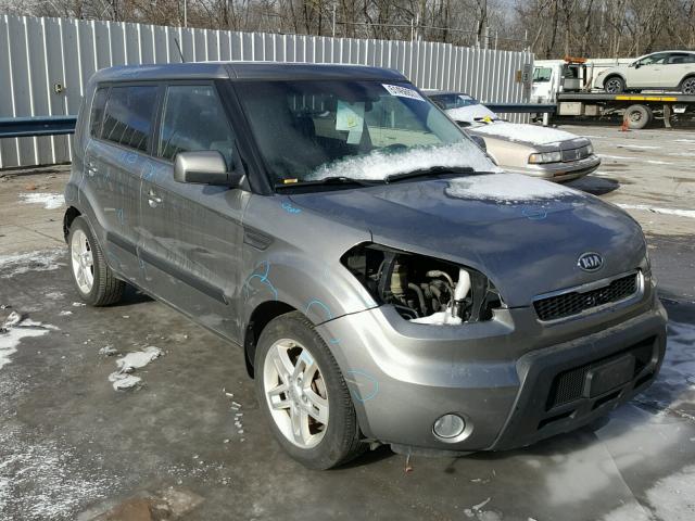 KNDJT2A23B7313481 - 2011 KIA SOUL + GRAY photo 1