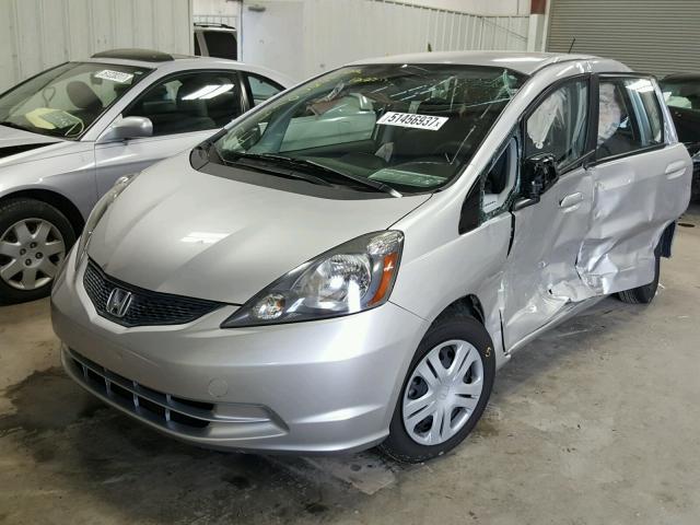 JHMGE8G32BC010396 - 2011 HONDA FIT SILVER photo 2