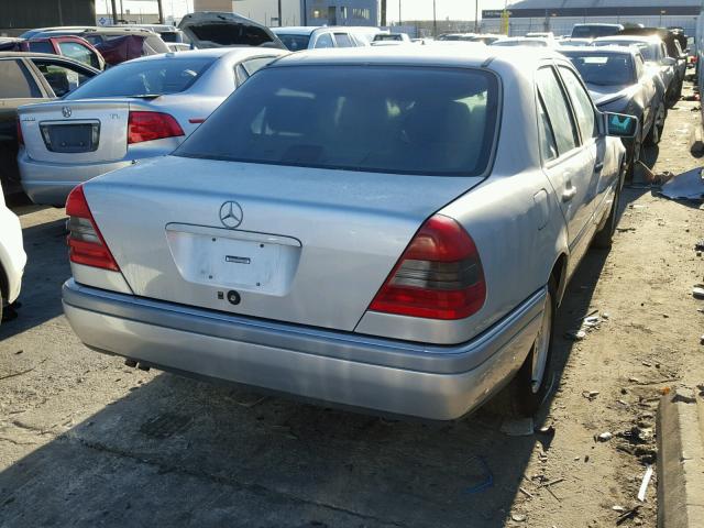 WDBHA23E0VA509038 - 1997 MERCEDES-BENZ C 230 SILVER photo 4