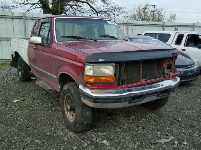 1FTHX26G9TEA58260 - 1996 FORD F250 RED photo 1