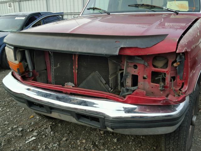 1FTHX26G9TEA58260 - 1996 FORD F250 RED photo 9