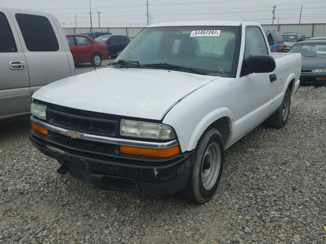 1GCCS14HX38142522 - 2003 CHEVROLET S TRUCK S1 WHITE photo 2