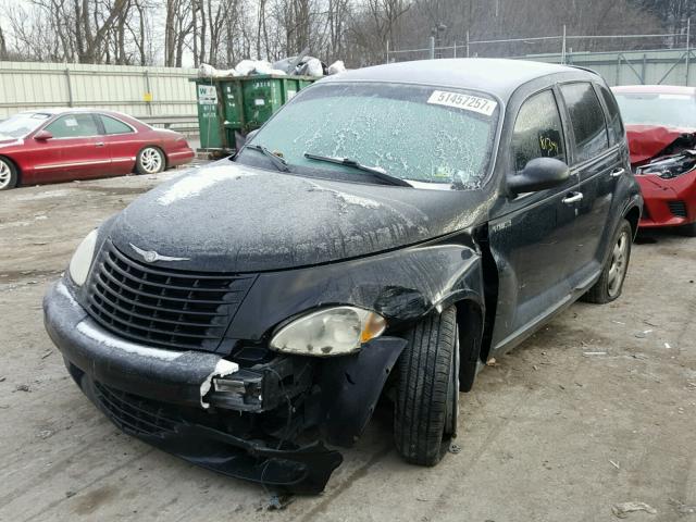 3C4FY48B14T357776 - 2004 CHRYSLER PT CRUISER BLACK photo 2