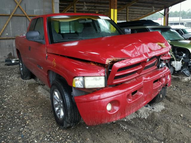 1B7HC13Y51J533197 - 2001 DODGE RAM 1500 RED photo 1