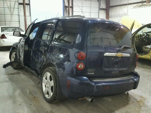 3GNDA33P57S518639 - 2007 CHEVROLET HHR LT BLUE photo 3