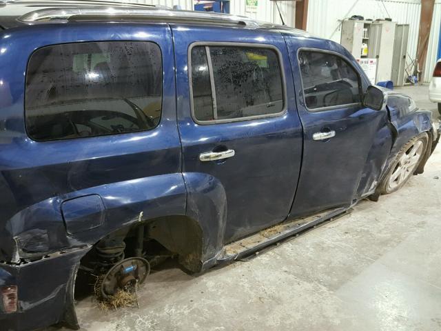 3GNDA33P57S518639 - 2007 CHEVROLET HHR LT BLUE photo 9