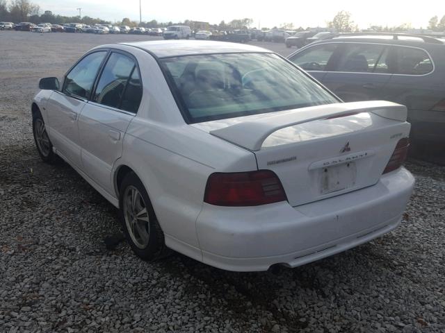 4A3AA46L3XE134196 - 1999 MITSUBISHI GALANT WHITE photo 3