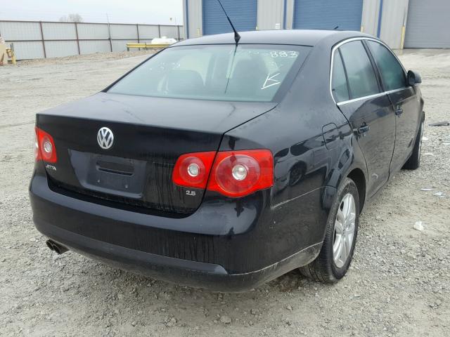 3VWEF71K27M201920 - 2007 VOLKSWAGEN JETTA WOLF BLACK photo 4