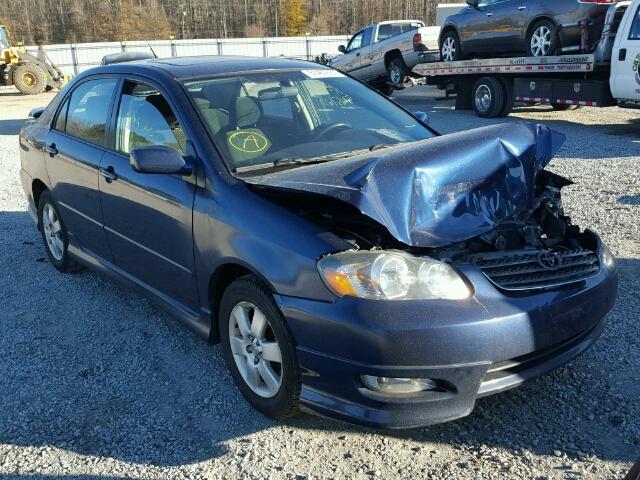 2T1BR32E67C740810 - 2007 TOYOTA COROLLA CE BLUE photo 1