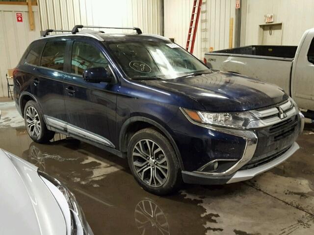 JA4AZ2A35GZ604562 - 2016 MITSUBISHI OUTLANDER BLUE photo 1