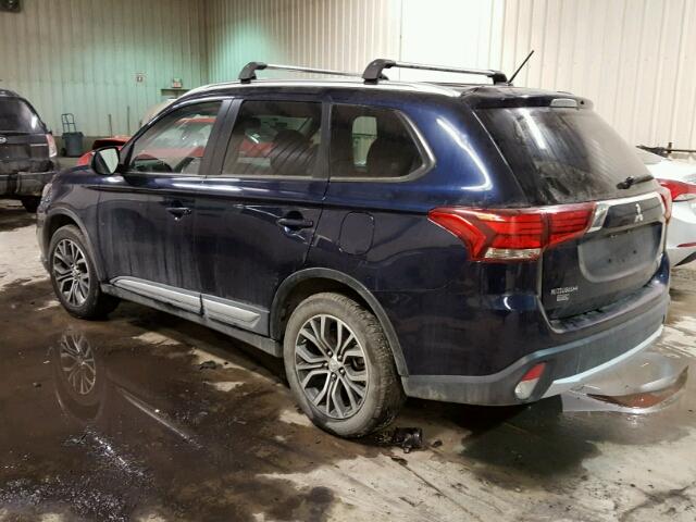 JA4AZ2A35GZ604562 - 2016 MITSUBISHI OUTLANDER BLUE photo 3