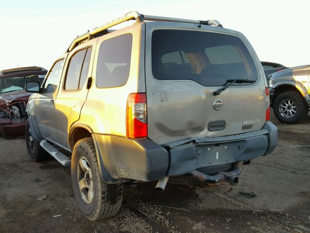 5N1ED28Y94C680514 - 2004 NISSAN XTERRA XE TAN photo 3