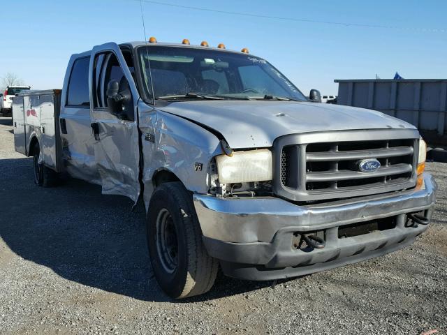 1FDSW34S31EC24044 - 2001 FORD F350 SRW S GRAY photo 1