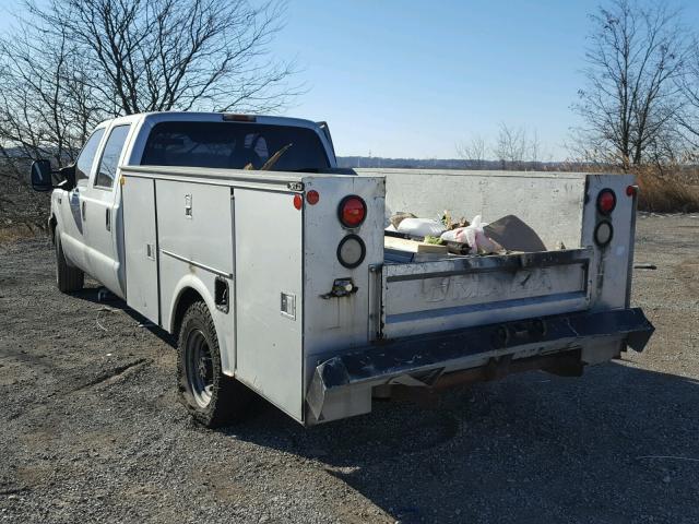 1FDSW34S31EC24044 - 2001 FORD F350 SRW S GRAY photo 3