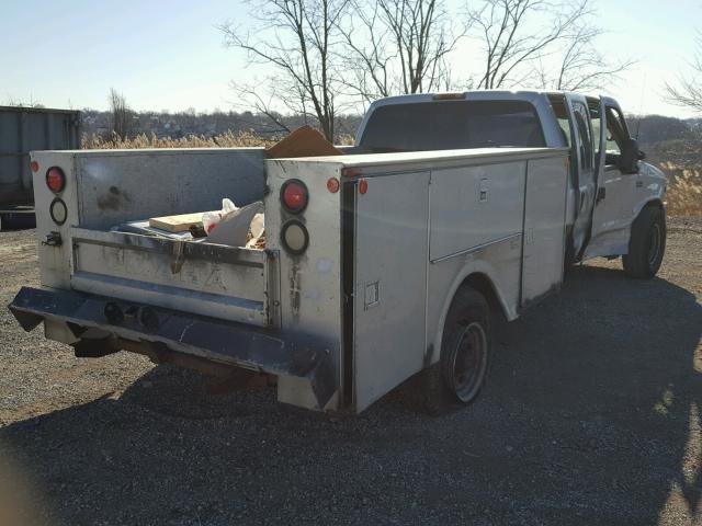 1FDSW34S31EC24044 - 2001 FORD F350 SRW S GRAY photo 4