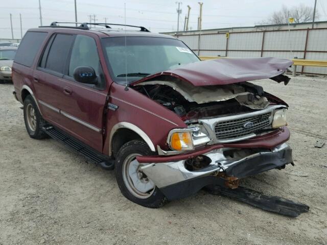1FMRU17L1WLB07949 - 1998 FORD EXPEDITION RED photo 1