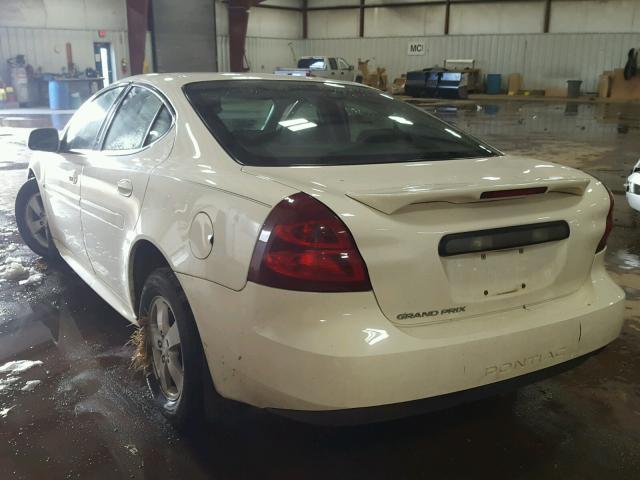 2G2WP552X81187877 - 2008 PONTIAC GRAND PRIX WHITE photo 3