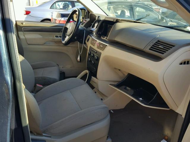 2V8HW34139R552489 - 2009 VOLKSWAGEN ROUTAN SE BLUE photo 5