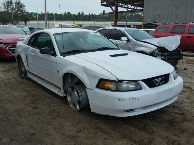 1FAFP40472F188828 - 2002 FORD MUSTANG WHITE photo 1