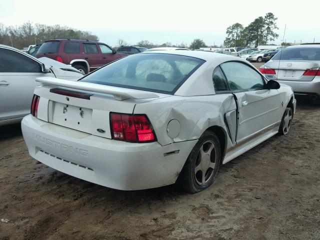 1FAFP40472F188828 - 2002 FORD MUSTANG WHITE photo 4