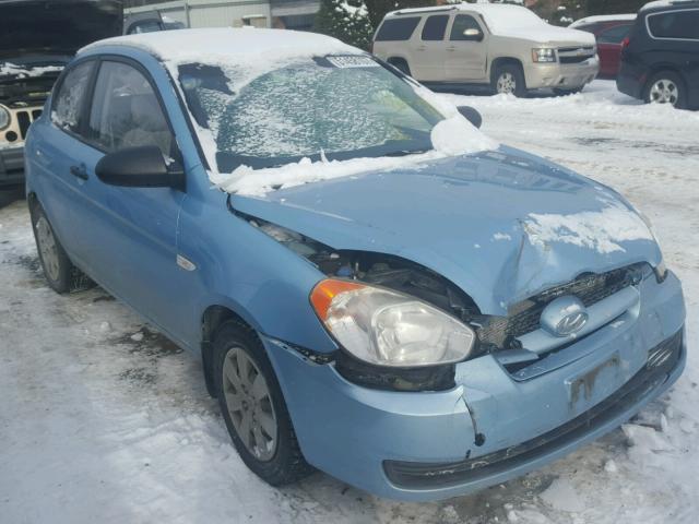 KMHCM36C69U137174 - 2009 HYUNDAI ACCENT GS BLUE photo 1