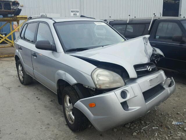 KM8JM12BX7U588954 - 2007 HYUNDAI TUCSON GLS SILVER photo 1