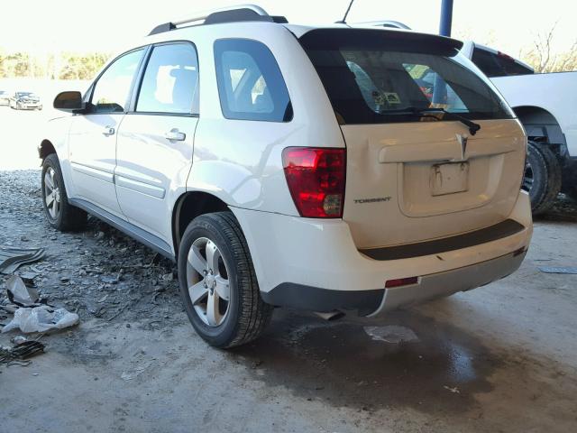 2CKDL33F996201306 - 2009 PONTIAC TORRENT WHITE photo 3