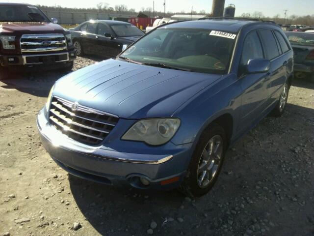 2A8GF78X97R187786 - 2007 CHRYSLER PACIFICA L BLUE photo 2