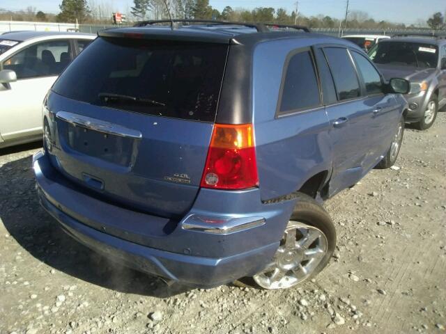 2A8GF78X97R187786 - 2007 CHRYSLER PACIFICA L BLUE photo 4