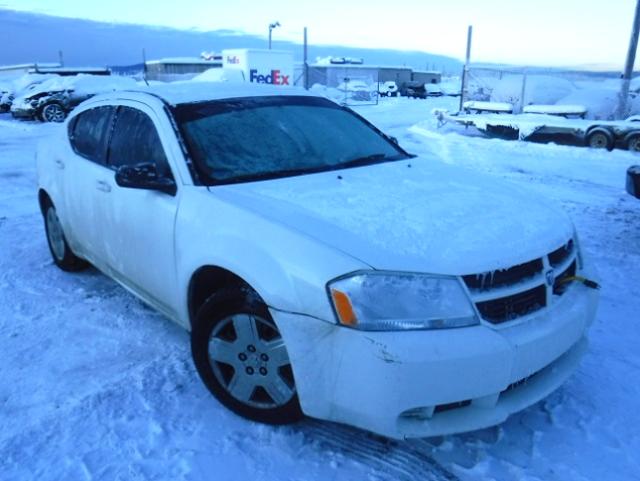 1B3LC46B69N564242 - 2009 DODGE AVENGER SE WHITE photo 1