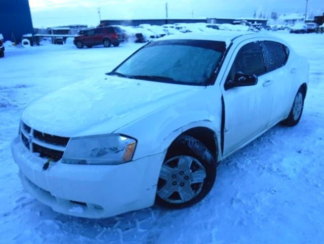 1B3LC46B69N564242 - 2009 DODGE AVENGER SE WHITE photo 2