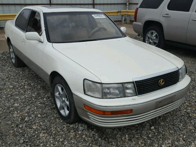 JT8UF11E6N0126529 - 1992 LEXUS LS 400 WHITE photo 1