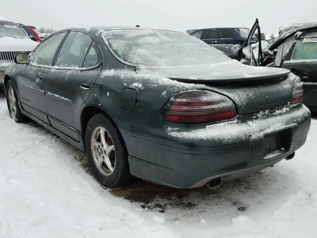 1G2WP52K2YF275321 - 2000 PONTIAC GRAND PRIX GREEN photo 3