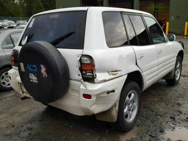 JT3HP10V3X7146267 - 1999 TOYOTA RAV4 WHITE photo 4