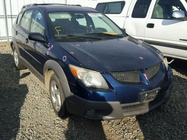 5Y2SL62863Z413675 - 2003 PONTIAC VIBE BLUE photo 1