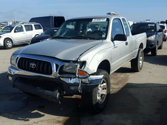 5TESM92N02Z041600 - 2002 TOYOTA TACOMA XTR SILVER photo 2